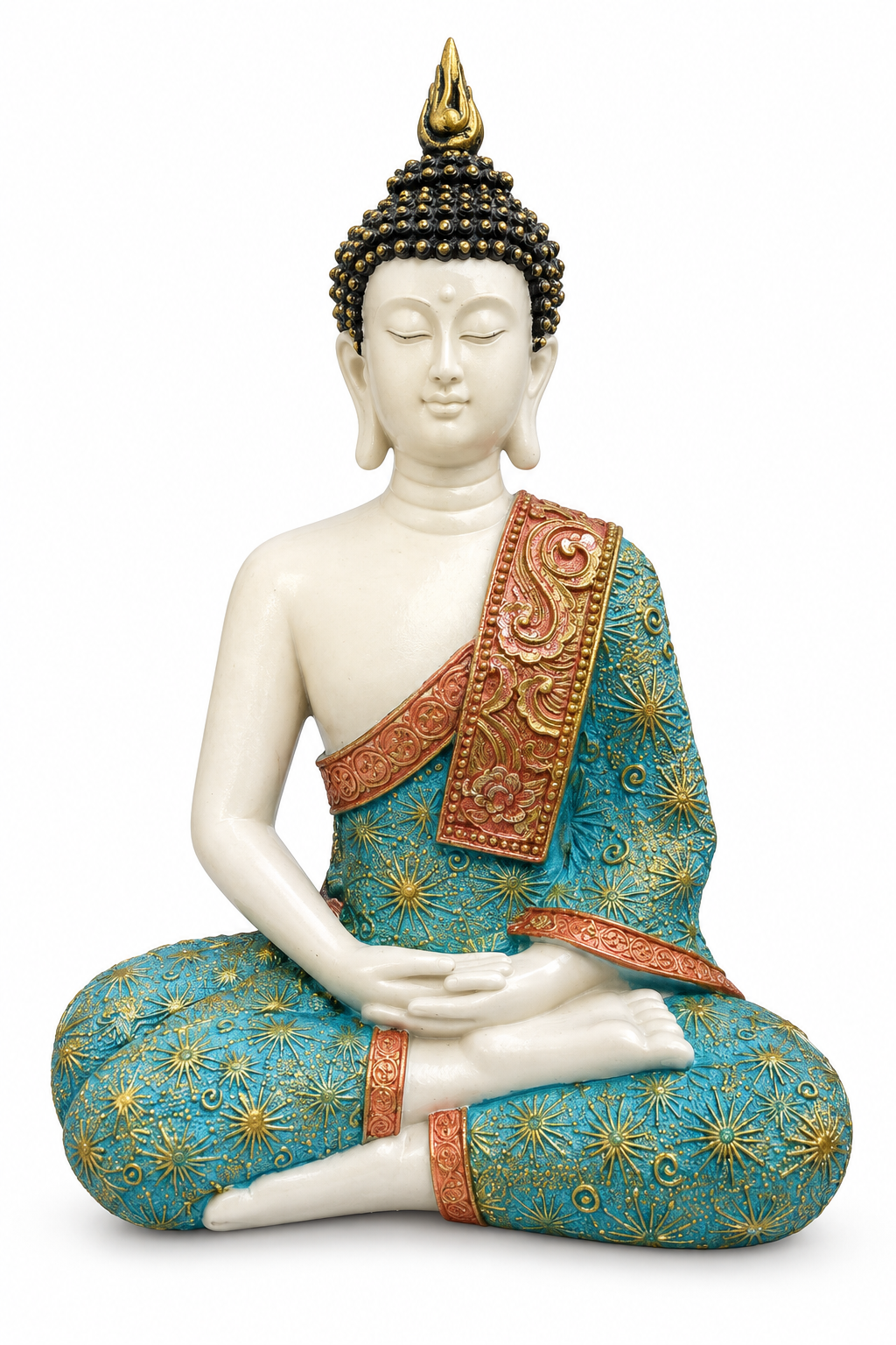 Buda celeste meditando